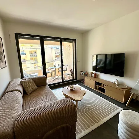 Luxury With Terrace Ac And Parking * أنتيب